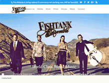 Tablet Screenshot of fishtankensemble.com